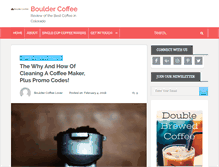 Tablet Screenshot of bouldercoffeeco.com